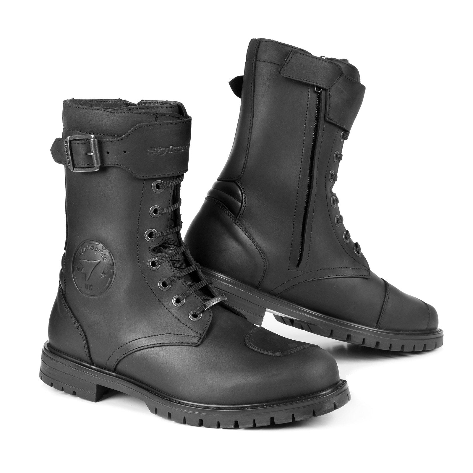 Stylmartin Rocket Black WP Stylmartin US motorcycle riding boots shoes
